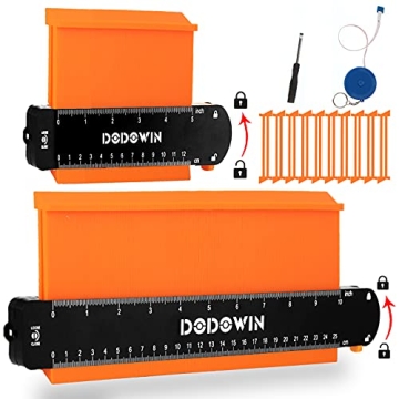 dodowin Contour Gauge Tool for Precise Measuring | Perfect Christmas Gift for DIY Enthusiasts and Pr...
