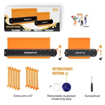 dodowin Contour Gauge Tool for Accurate DIY Measurements