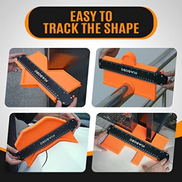 dodowin Contour Gauge Tool for Accurate DIY Measurements