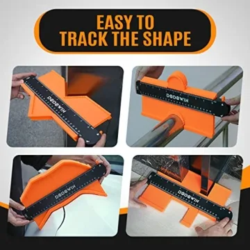 dodowin Contour Gauge Tool for Accurate DIY Measurements