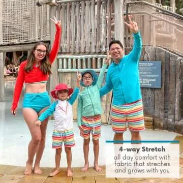 SwimZip UPF 50+ Long Sleeve Kids Rash Guard