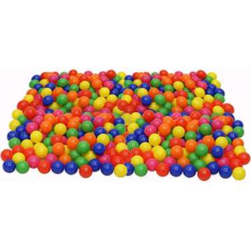Click N' Play 400 Pack of Crush Proof Plastic Ball Pit Balls