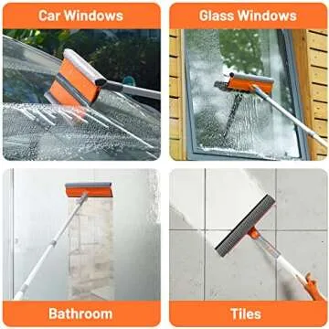 eazer 46'' Professional Window Cleaner Squeegee Tool
