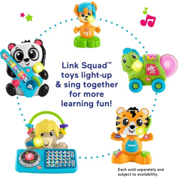 Fisher-Price Link Squad Yak Learning Toy for Kids 9 Mo+