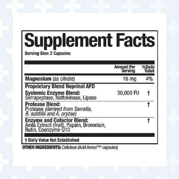 Arthur Andrew Medical, Neprinol AFD, Multi Enzyme Blend with Serrapeptase & Nattokinase, 300 Count (...