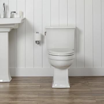 Mayfair Cameron Black Toilet Seat for Modern Bathrooms