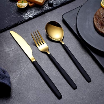 20 Piece Stainless Steel Flatware Cutlery Set for All Occasions