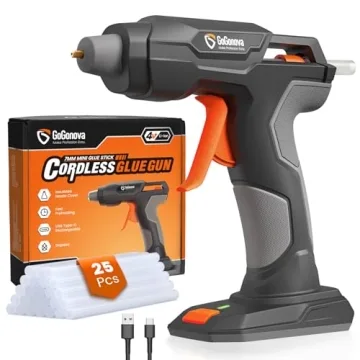 GoGonova Cordless Glue Gun - 20s Fast Heat & Rechargeable