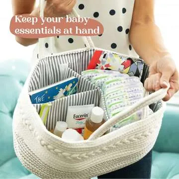 Luxury Diaper Caddy Organizer for Parents
