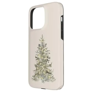 Aesthetic Winter Christmas Tree Phone Case for iPhone 15 Pro Max