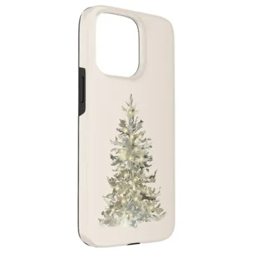 Aesthetic Winter Christmas Tree Phone Case for iPhone 15 Pro Max