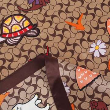 Relang Fashion silk Satin Head Scarf for Women Hair Bandana Hair Scarf Wrap Neck Scarf for Women 27.5×27.5 inches