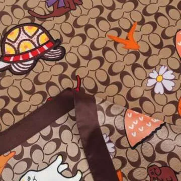 Relang Fashion silk Satin Head Scarf for Women Hair Bandana Hair Scarf Wrap Neck Scarf for Women 27.5×27.5 inches