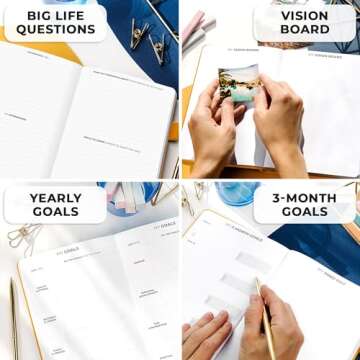 Clever Fox Planner Premium Edition - Undated Weekly Planner