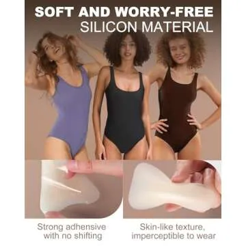 CICKEE Camel Toe Concealer 4-Pack for All Body Types