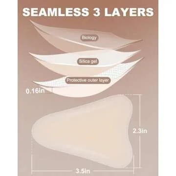 CICKEE Camel Toe Concealer 4-Pack for All Body Types