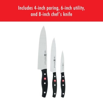 ZWILLING Twin Signature 3-pc Knife Set - Ultra Sharp and Durable