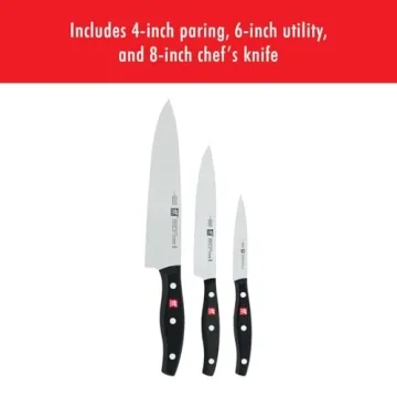 ZWILLING Twin Signature 3-pc Knife Set - Ultra Sharp and Durable