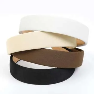 Trendy Non Slip Headbands for Stylish Women 1 inch Wide