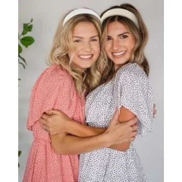 Trendy Non Slip Headbands for Stylish Women 1 inch Wide