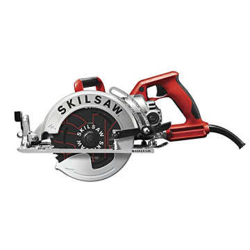 SKILSAW SPT77WML-01 15-Amp 7-1/4-Inch Lightweight Worm Drive Circular Saw, Silver