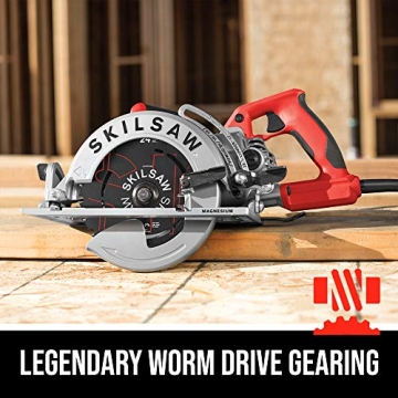 Lightweight Worm Drive Circular Saw for Accurate Cuts