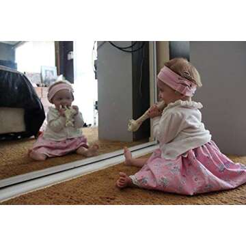 hearinghenry BLACK Standard Cochlear Implant Headband (Age 6mon- 6yrs)