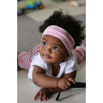 hearinghenry BLACK Standard Cochlear Implant Headband (Age 6mon- 6yrs)