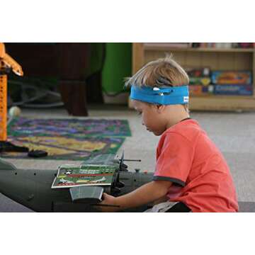 hearinghenry BLACK Standard Cochlear Implant Headband (Age 6mon- 6yrs)