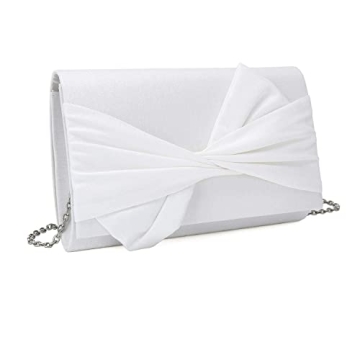 Elegant iXebella Satin Evening Clutch for Women