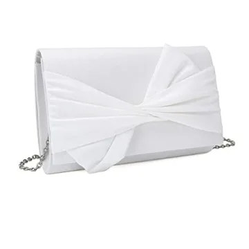 Elegant iXebella Satin Evening Clutch for Women
