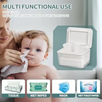 Whiidoom Stylish Wipes Dispenser for Easy Access and Freshness