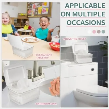 Whiidoom Stylish Wipes Dispenser for Easy Access and Freshness