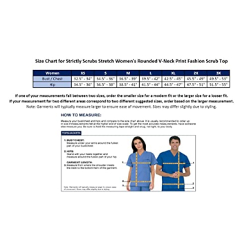 Vibrant Unicorn Dance Classic Scrub Top for Women