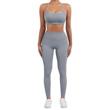 SUUKSESS Seamless Women Workout Sets | Bra & Leggings