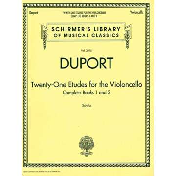 Duport - 21 Etudes for the Violoncello, Complete Books 1 & 2: A Comprehensive Guide to Cello Mastery