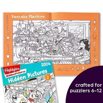 Highlights Hidden Pictures 2024 4-Book Set for Kids