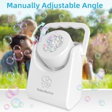 Automatic Bubble Machine for Kids - Portable Fun!