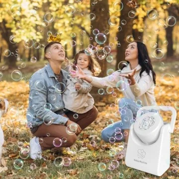 Automatic Bubble Machine for Kids - Portable Fun!