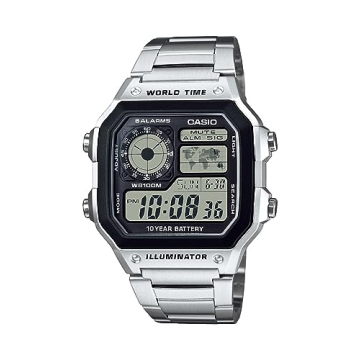 Casio Men's Classic Stainless Steel Casual Watch