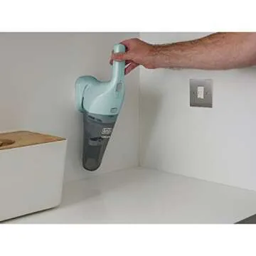 BLACK+DECKER Cordless Handheld Vacuum 2Ah, Icy Blue (HNV220BCZ12FF)