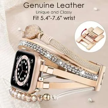 Stylish VISOOM Boho Bracelet for Apple Watch - Perfect Gift