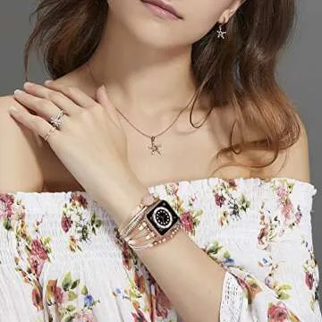 Stylish VISOOM Boho Bracelet for Apple Watch - Perfect Gift