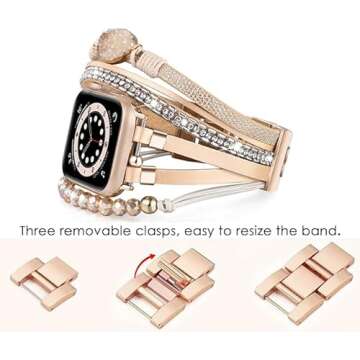 Stylish VISOOM Boho Bracelet for Apple Watch - Perfect Gift
