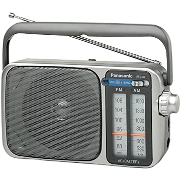 Panasonic Portable AM/FM Radio RF-2400D - Dual Power