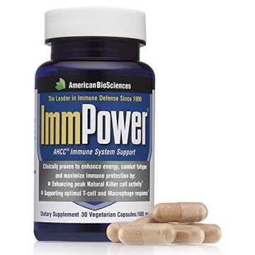 ImmPower AHCC 500mg (30C) Brand: American BioSciences