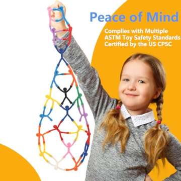 YOTNUS 24Pcs Magnetic Toys, Magnet Men for Travel Toys, Fridge Magnets Funny, Cute Magnets for Kids and Adults, Magnetic People Colorful Mini Toys for Whiteboard, Refrigerator, Desk Decoration