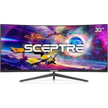 Sceptre 30-Inch Curved Gaming Monitor 200Hz HDMI