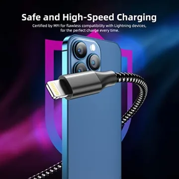 High-Quality 10 FT iPhone Charger - Fast Charging Package