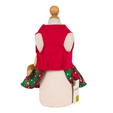 Fitwarm Merry Woofmas Cotton Dog Holiday Dress